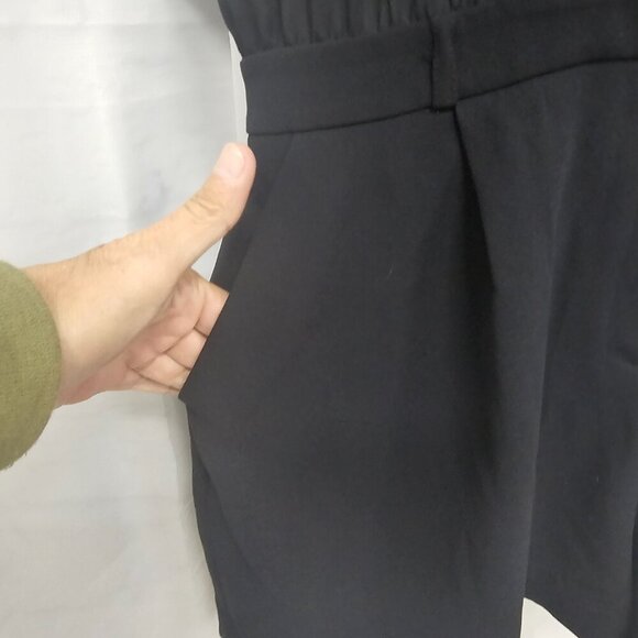 Jennifer Lopez Black Romper Club Street Wear Party Shorts16 - Picture 6 of 16